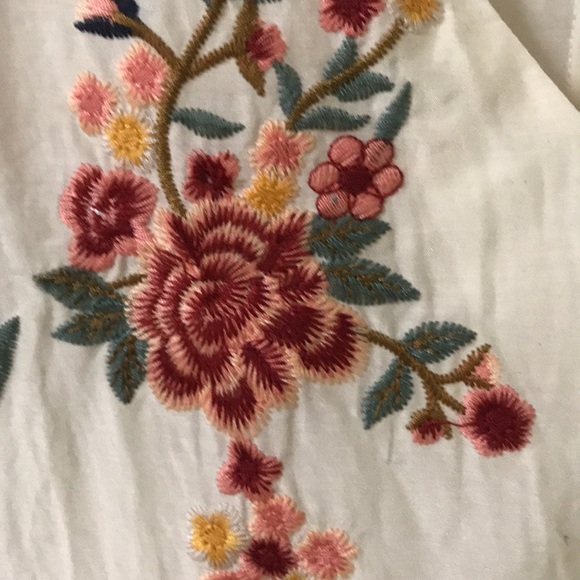 Zara Embroidered Cotton Dress - Picture 5 of 7